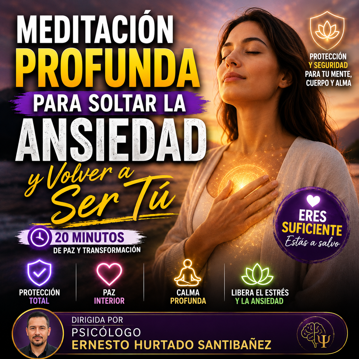 Meditación Profunda para soltar la Ansiedad y volver a ser tú