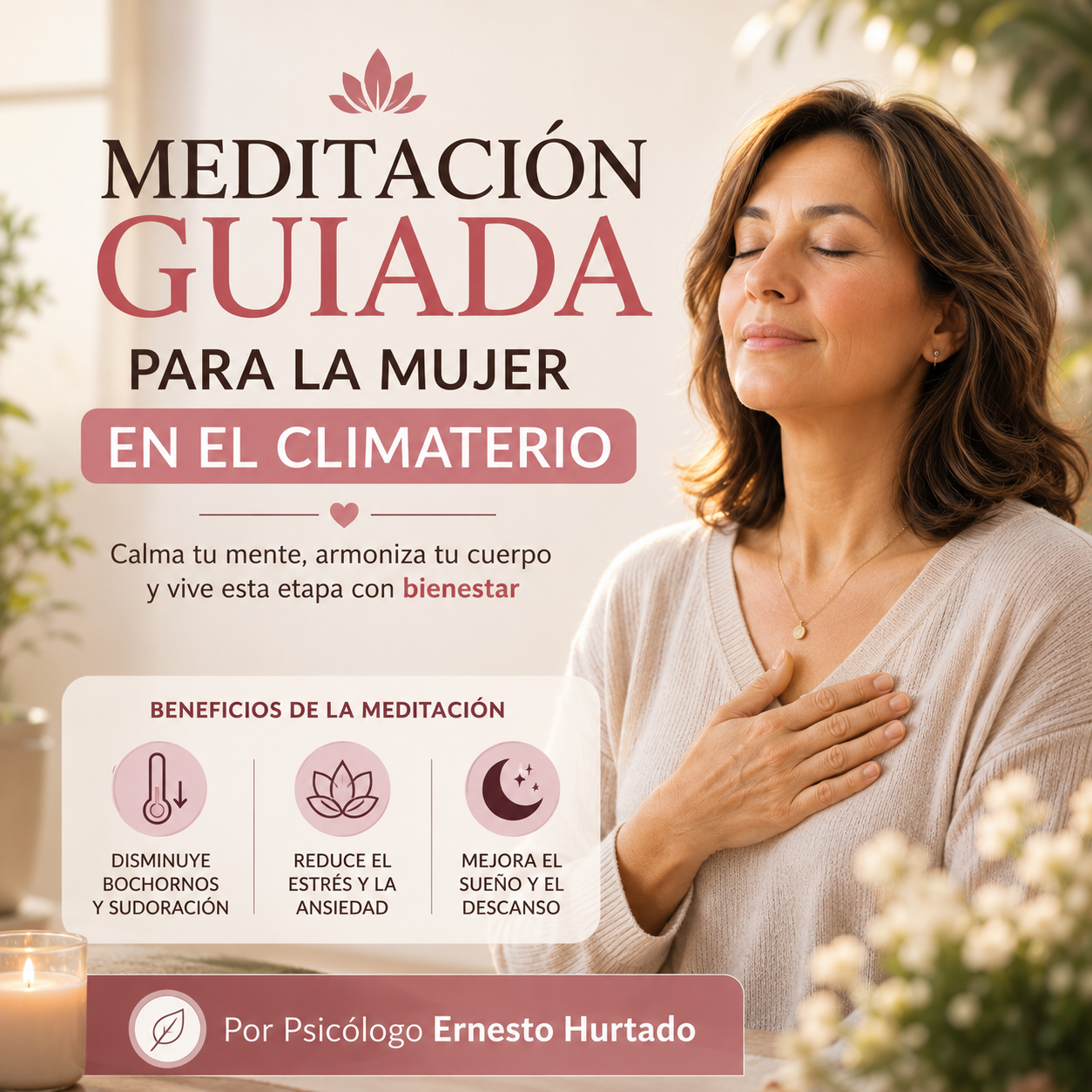 Meditación Guiada para la mujer en el Climaterio